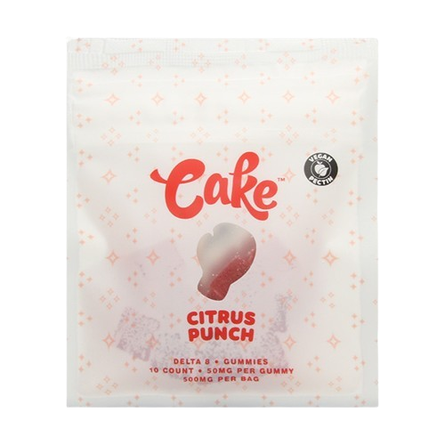 Citrus Punch Cake Delta 8 Gummies 500mg