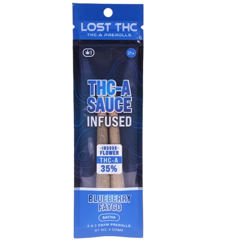 Lost-THC THCA Sauce Pre-Rolls - 2G