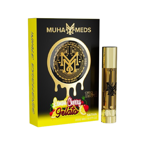 Lemon Cherry Gelato - Muha Meds THCA Cartridge - 2G