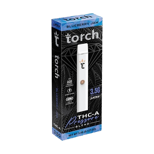 Blueberry Jam Pressure Blend Disposable THC-A 3.5G - Torch