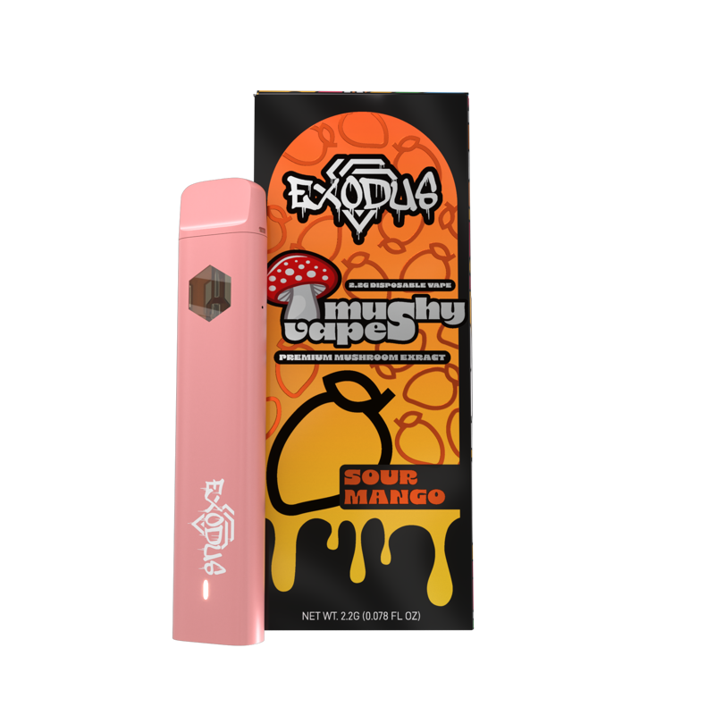Sour Mango Mushy Vapes 2.2g - Exodus