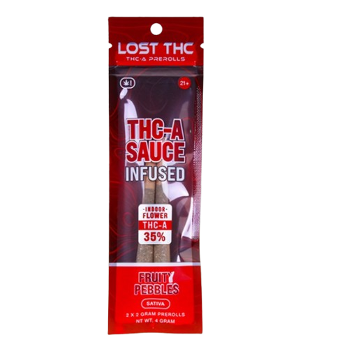 Lost-THC THCA Sauce Pre-Rolls - 2G