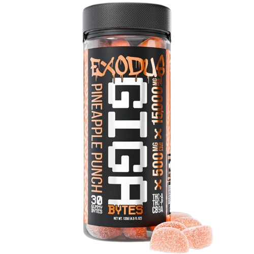 Pineapple Punch Exodus Gigabytes Gummies - 15000mg