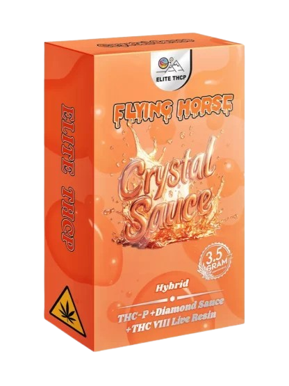 Crystal Sauce Flying Horse THC-P + Diamond Sauce + THC VIII Live Resin