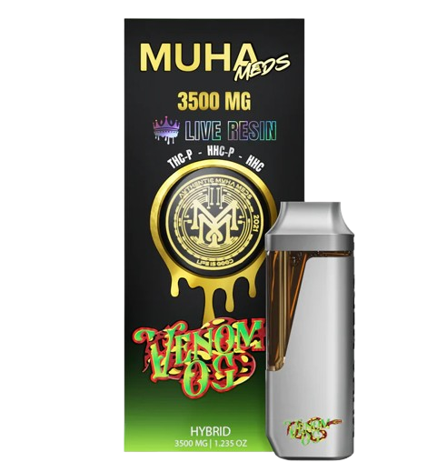 Muha Meds Live Resin Disposable Vape - 3.5g