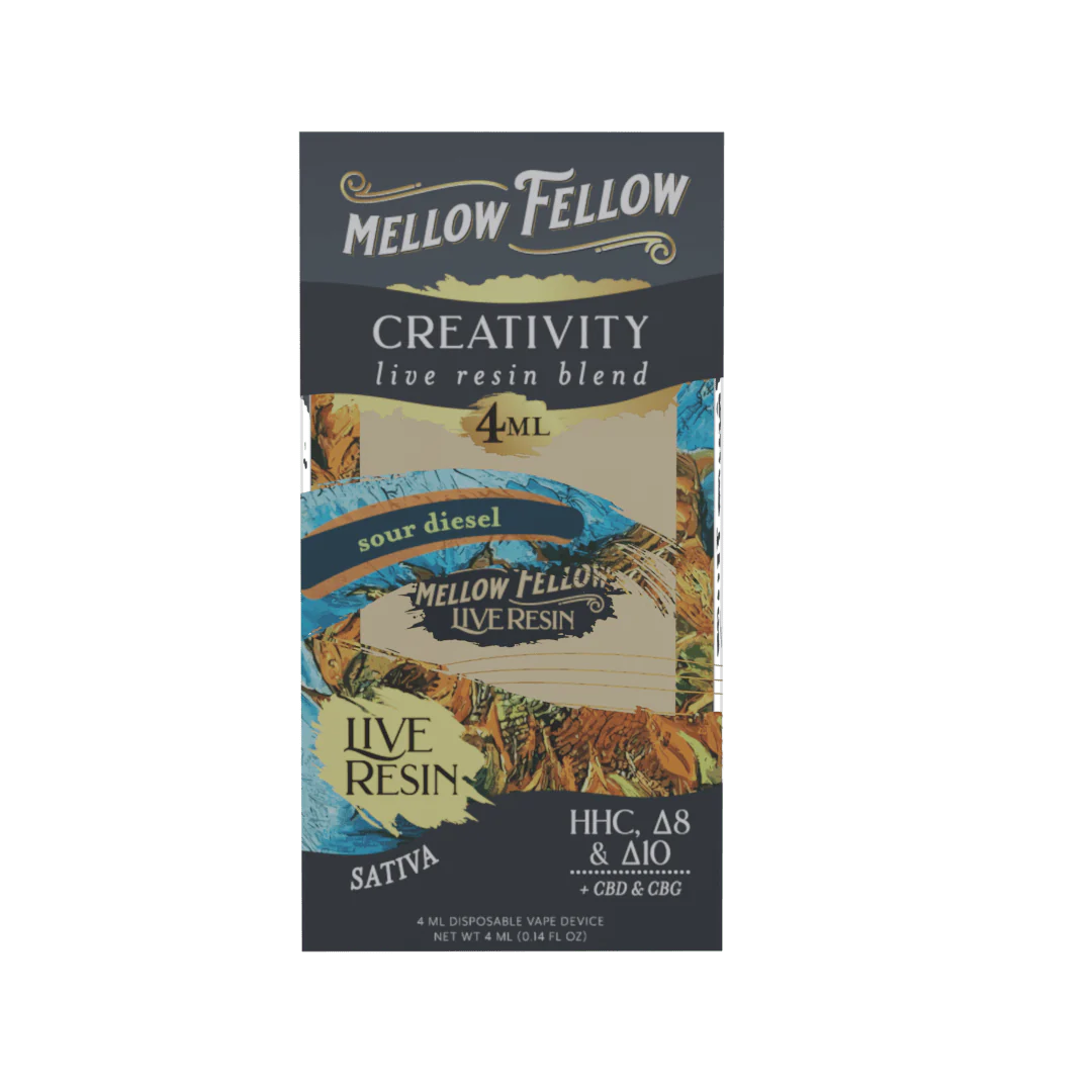 Creativity Mellow Fellow Live Resin Disposable Vape - 4mL