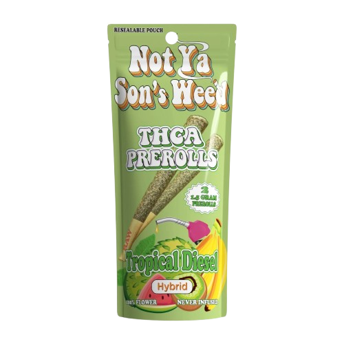 Tropical Diesel Not Ya Son's Weed THCA Pre-Rolls 2-Pack