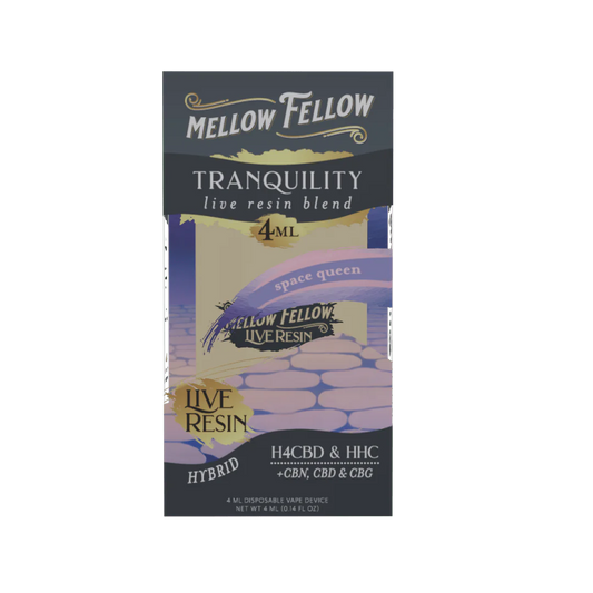 Tranquility Mellow Fellow Live Resin Disposable Vape - 4mL