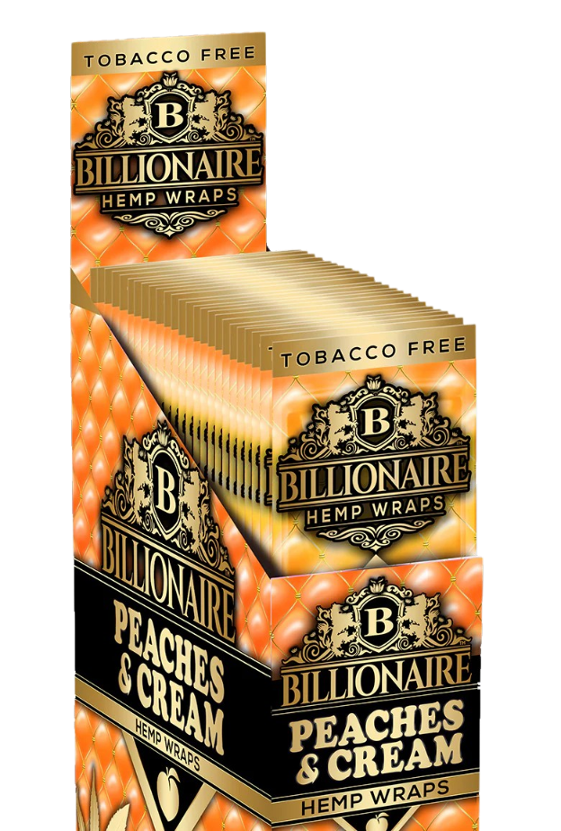 Peaches & Cream Billionaire Hemp Wraps