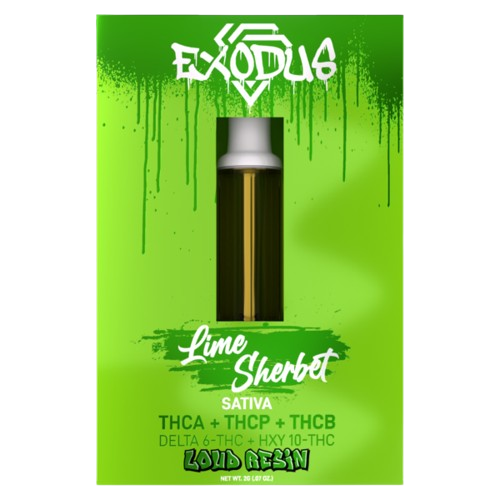 Lime Sherbet Exodus Zooted THCA Cartridges 2G