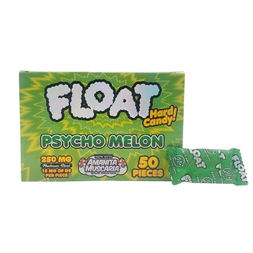 Psycho Melon Float Mushroom Hard Candy