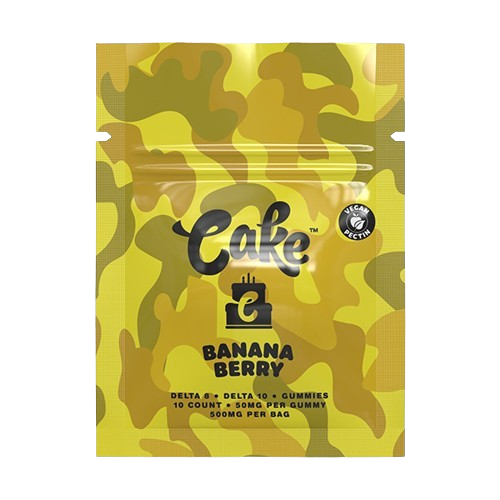 Banana Berry Cake Camo Gummies 500mg