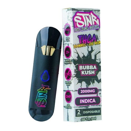 Bubba Kush STNR THC-A Disposable 2G