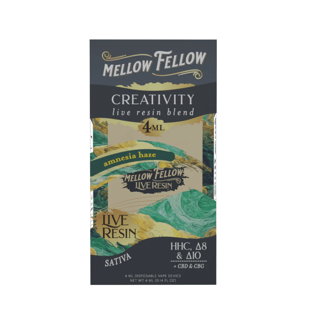 Creativity Mellow Fellow Live Resin Disposable Vape - 4mL