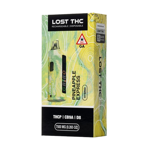Pineapple Express Lost THC CB9A + Delta 8 Blend Disposable Vape 7.5g