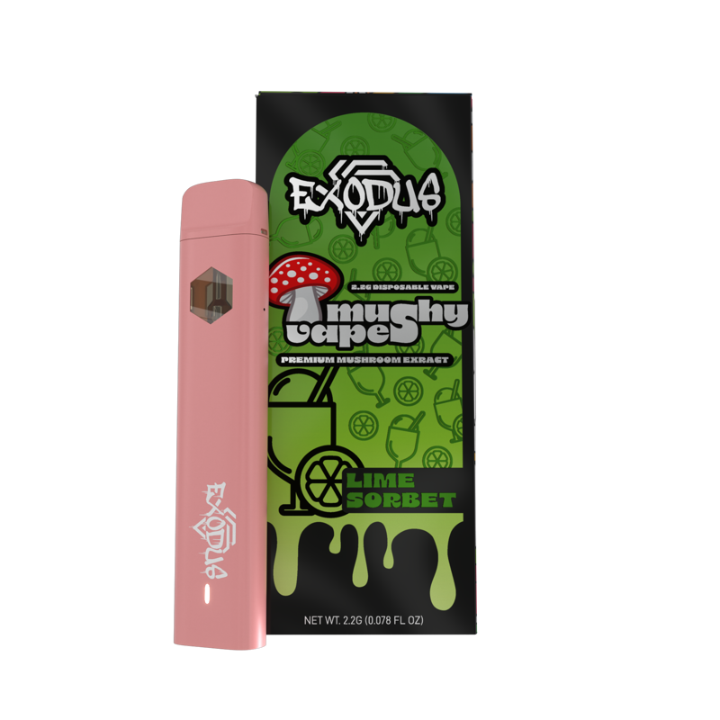 Lime Sorbet Mushy Vapes 2.2g - Exodus