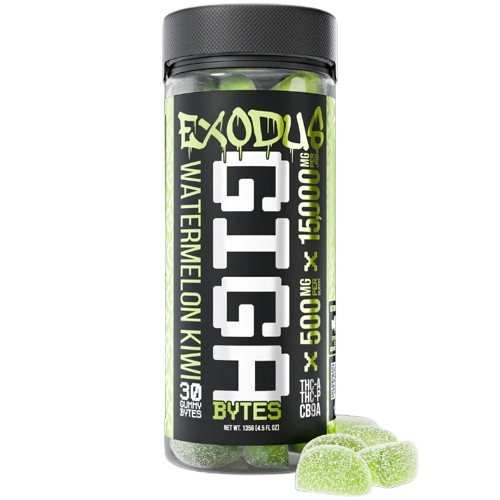 Watermelon Kiwi Exodus Gigabytes Gummies - 15000mg