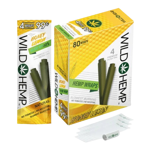 Honey Lemon Wild Hemp Wraps