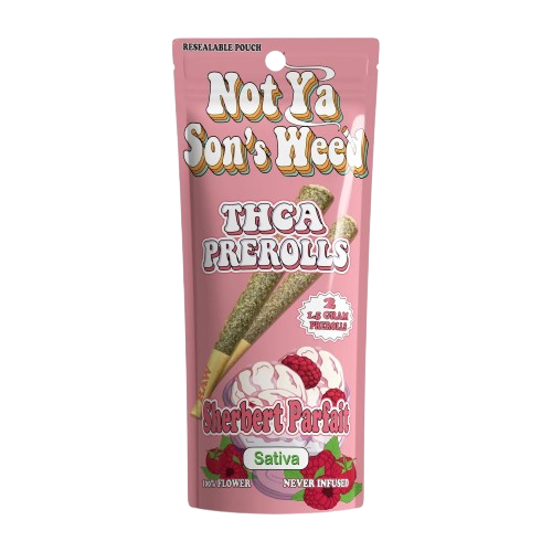 Sherbet Parfait Not Ya Son's Weed THCA Pre-Rolls 2-Pack