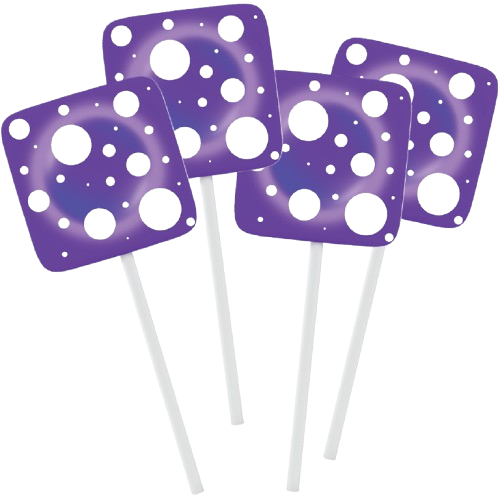 Berry Wild Float Mushroom Lollipops
