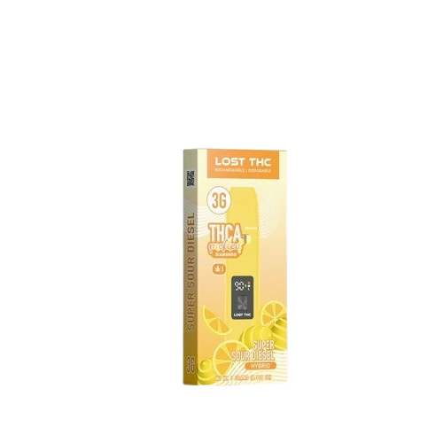 Lost THC THCA Melted Diamonds 3g Disposable Vape