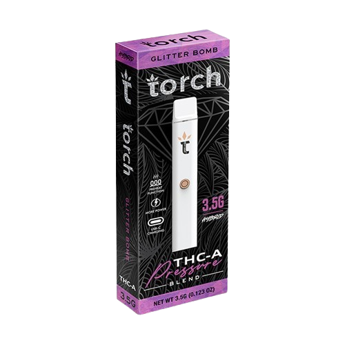 Glitter Bomb Pressure Blend Disposable THC-A 3.5G - Torch