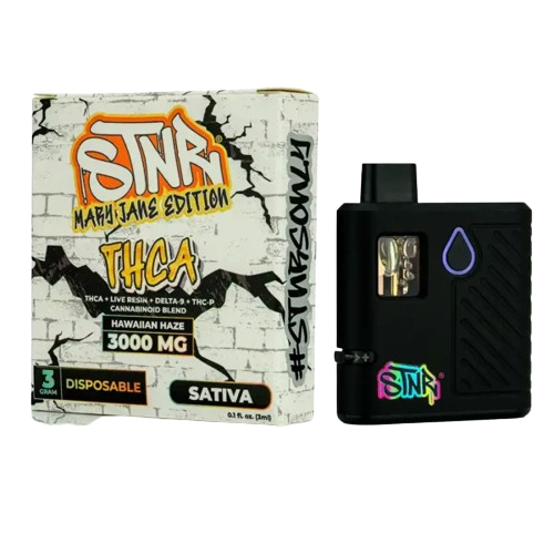 Hawaiian Haze STNR Mary Jane THCA 3G Disposables