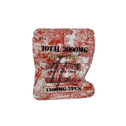 Watermelon Lost THC THCA Gummies - 3000mg