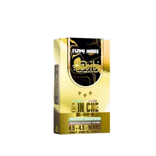 Pistachio Dream Buzz + Sandalwood Rose - Flying Horse Habib Heat 3 in 1 Disposable Vape - 9G