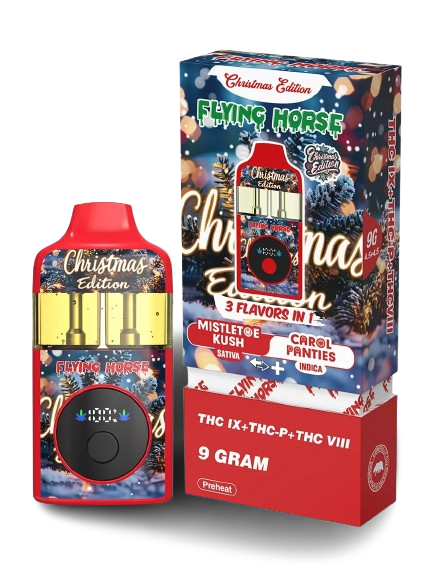 Flying Horse 3 in 1 Disposable Vape Christmas Edition - 9G
