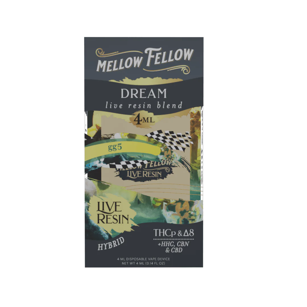 Mellow Fellow Live Resin Disposable Vape - 4mL