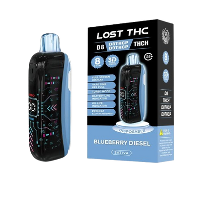 Lost THC Exotic CB9A Blend Disposable Vape - 8G