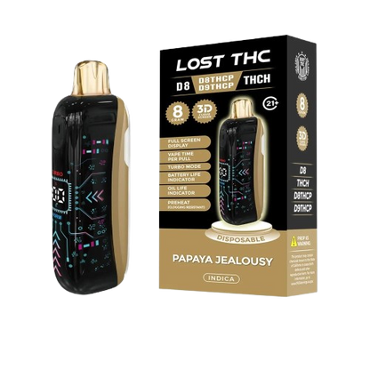 Lost THC Exotic CB9A Blend Disposable Vape - 8G