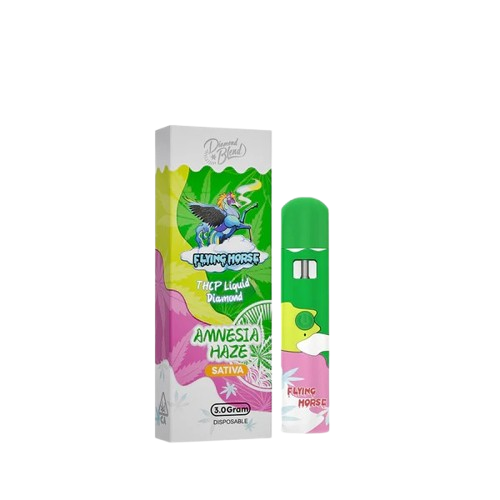 Amnesia Haze  - Flying Horse THCP Liquid Diamond Blend Disposable Vape - 3G