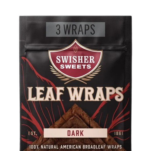 Swisher Sweets Dark Leaf Wraps