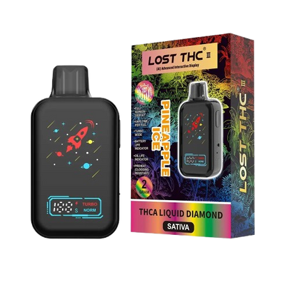 Pineapple Ice Lost THC 2G THCA Liquid Diamond Disposable Vape
