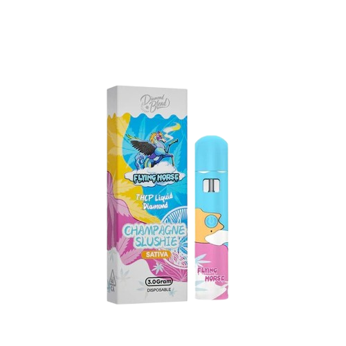 Champagne Slushie  - Flying Horse THCP Liquid Diamond Blend Disposable Vape - 3G