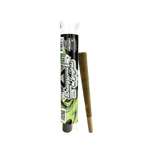 Green Crack Diamond Heights THCa Pre-Rolls 1.3G