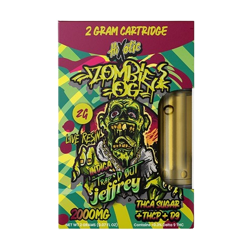 Zombies OG HiXotic Trap’d Out Jeffrey Cartridge 2g