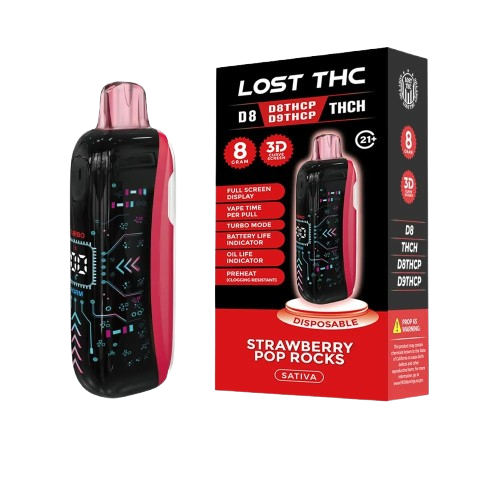 Lost THC Exotic CB9A Blend Disposable Vape - 8G