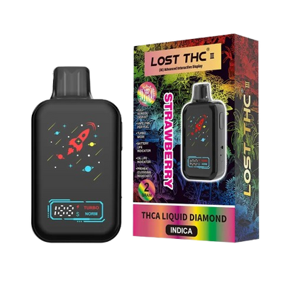 Strawberry Lost THC 2G THCA Liquid Diamond Disposable Vape