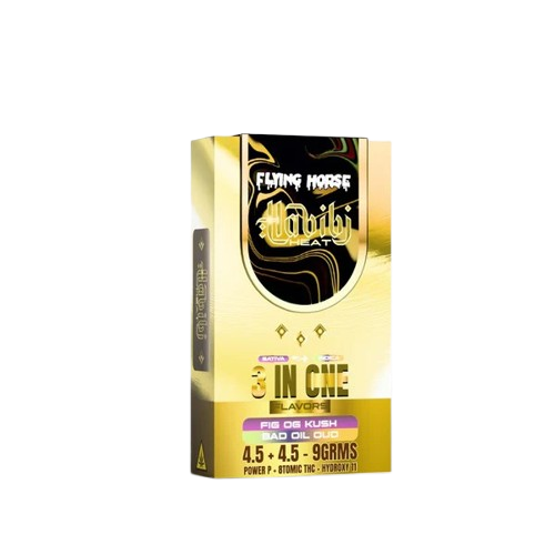 Fig OG Kush + Bad Oil OUO - Flying Horse Habib Heat 3 in 1 Disposable Vape - 9G