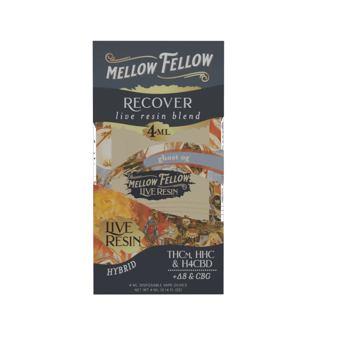 Mellow Fellow Live Resin Disposable Vape - 4mL