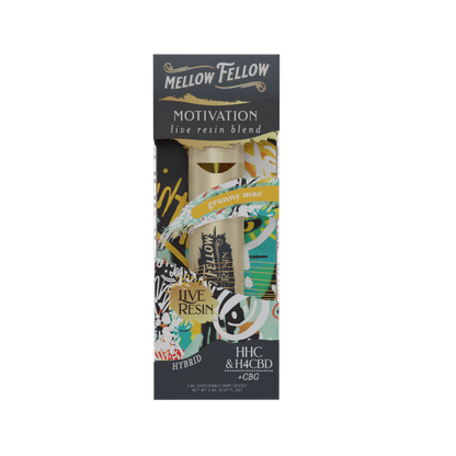 Granny Mac Mellow Fellow Motivation Live Resin Blend Disposable 2G