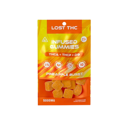 Lost THC Infused Gummies 10 Pack - 5000mg