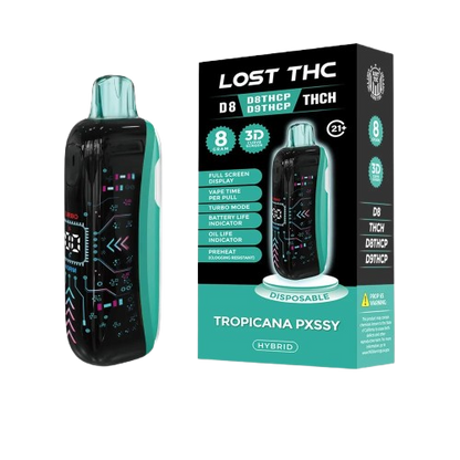 Lost THC Exotic CB9A Blend Disposable Vape - 8G