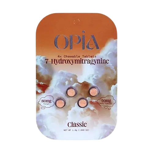 OPiA 7-OH Chewable Tablets - 80mg