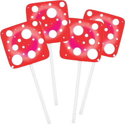 Float Mushroom Lollipops