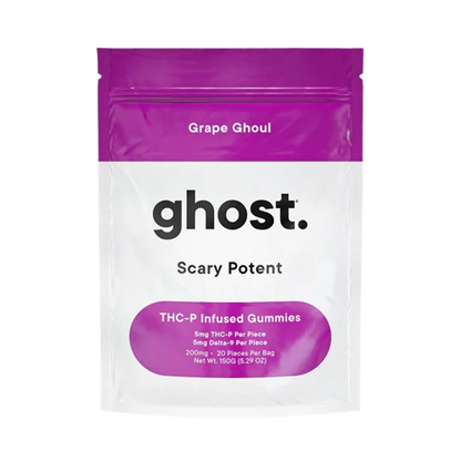 Grape Ghoul - Ghost Scary Potent Reaper Blend THCP Gummies - 200mg