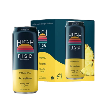 High Rise THC Seltzer 4 Pack - 10mg